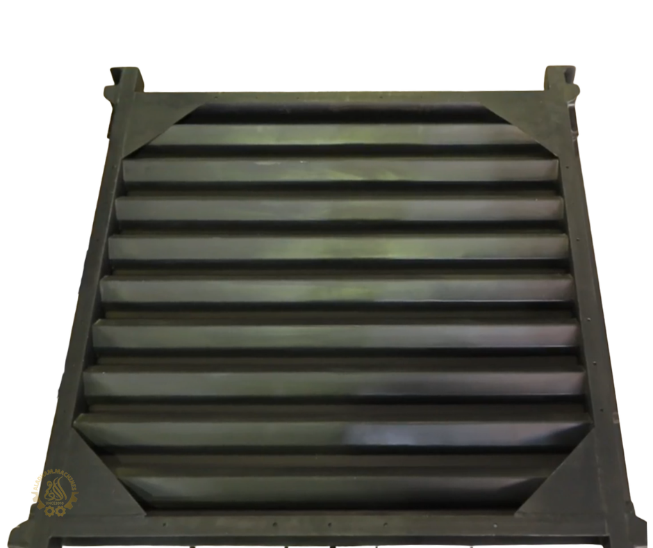 Moving discharge mat