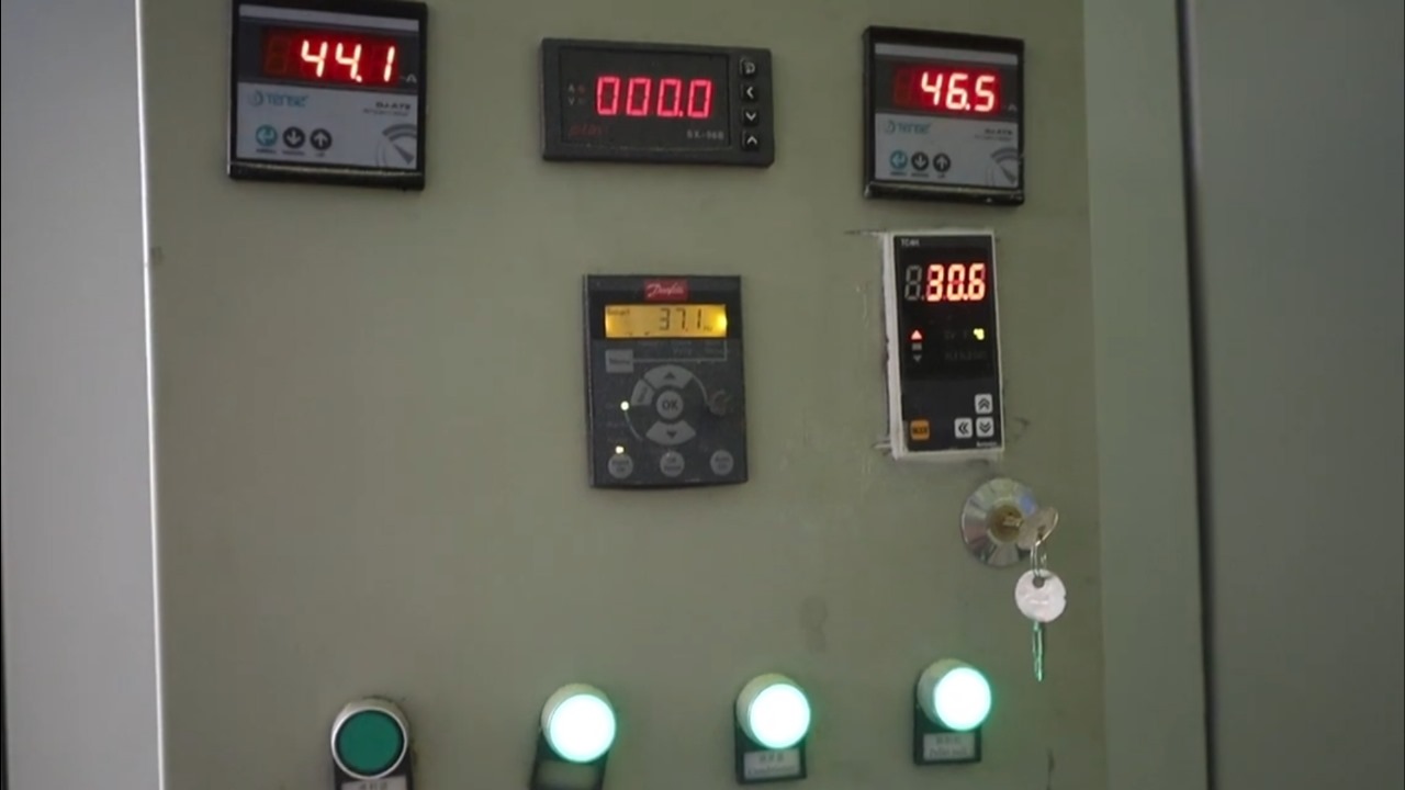 Feed equipment installation work