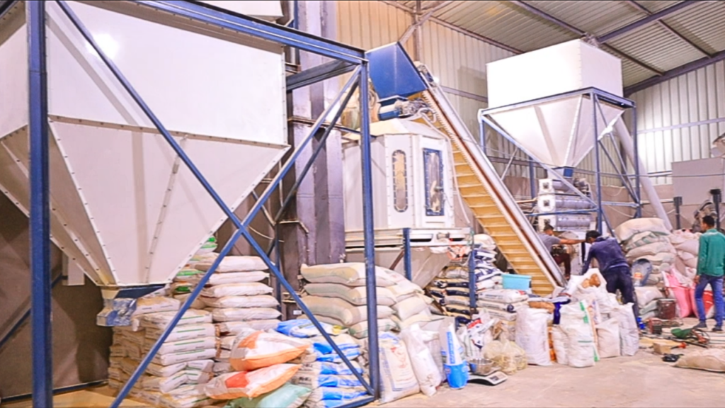 Finished product bin, 3 tonne capacity