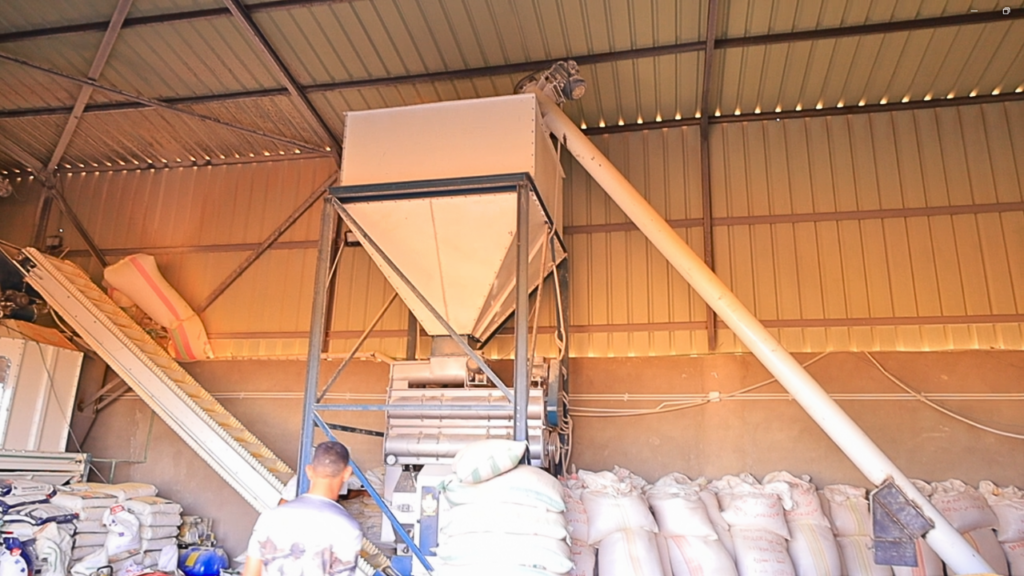 Pellet mill bin, 3 tonne capacity