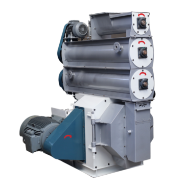 3 t/h feed pellet mill — three-quarter view